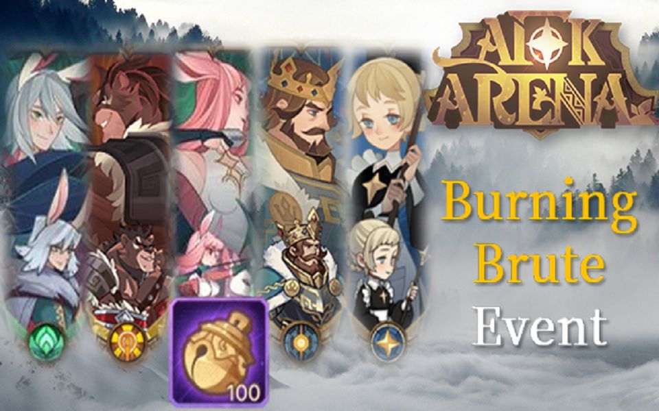 剑与远征 新年年兽 精彩活动副本 燃烧巨兽 国际服阵容 #3 AFK AREANA Burning Brute EventPonPonLin哔哩哔哩bilibili