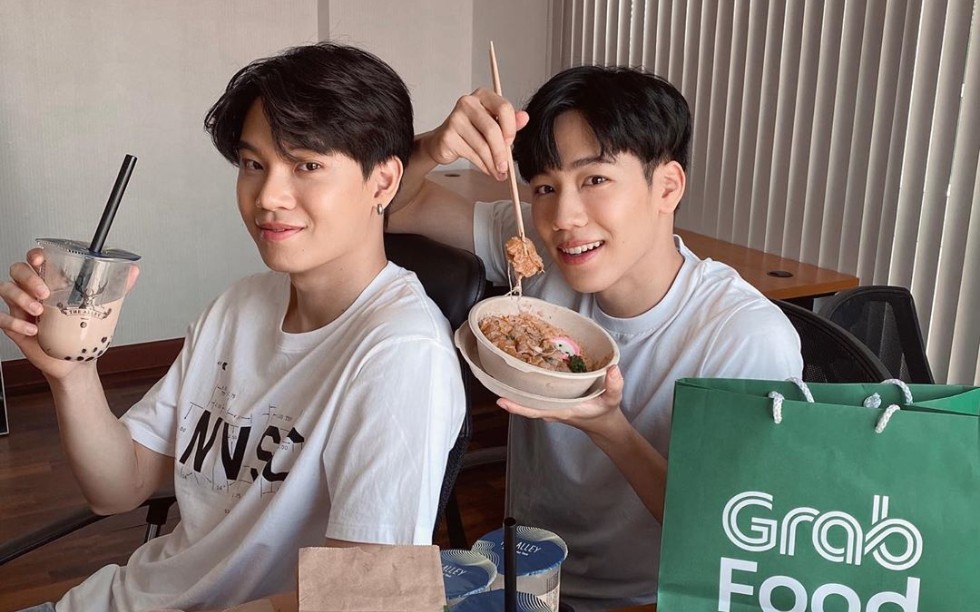 yinwar参加泰国外卖平台grab food线上直播活动高清全场20200211