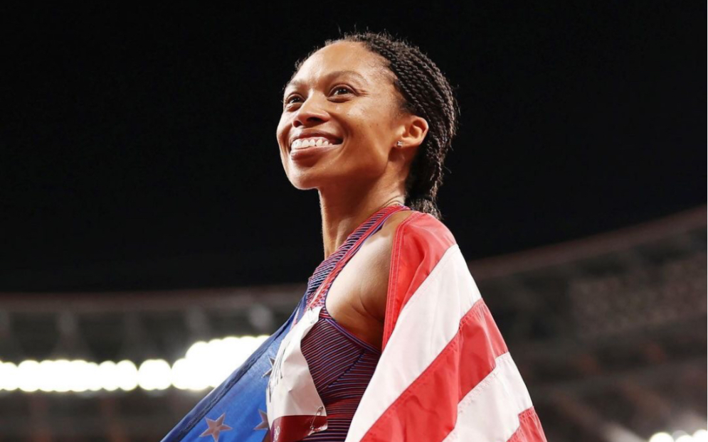 星光不问赶路人致敬阿利森菲利克斯菲姐2021东京奥运会