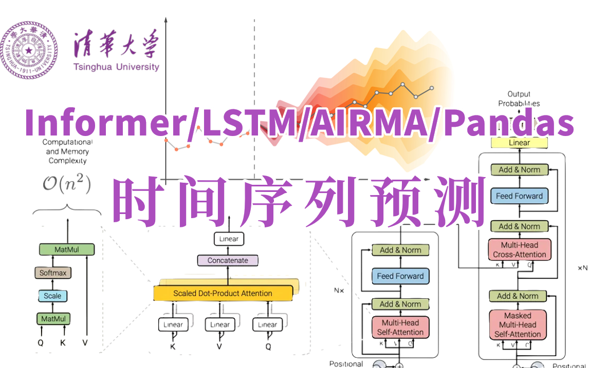 口碑佳作!不愧是公认最好的【时间序列预测模型:Informer/LSTM/AIRMA/pandas】草履虫都能学会的人工智能专业知识课程(机器学习、深度学习、哔哩...