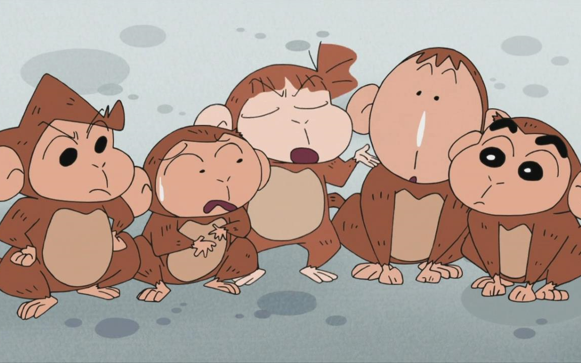 [蜡笔小新]动物园猴戏记