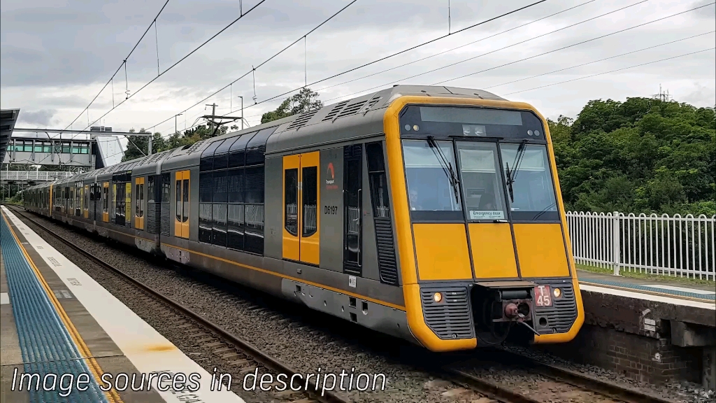 悉尼通勤铁路列车视频搬运～从1988年使用至今的tangara双层电车以后