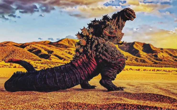 xplus 巨兽 真哥斯拉(2016)红背 普通版999999