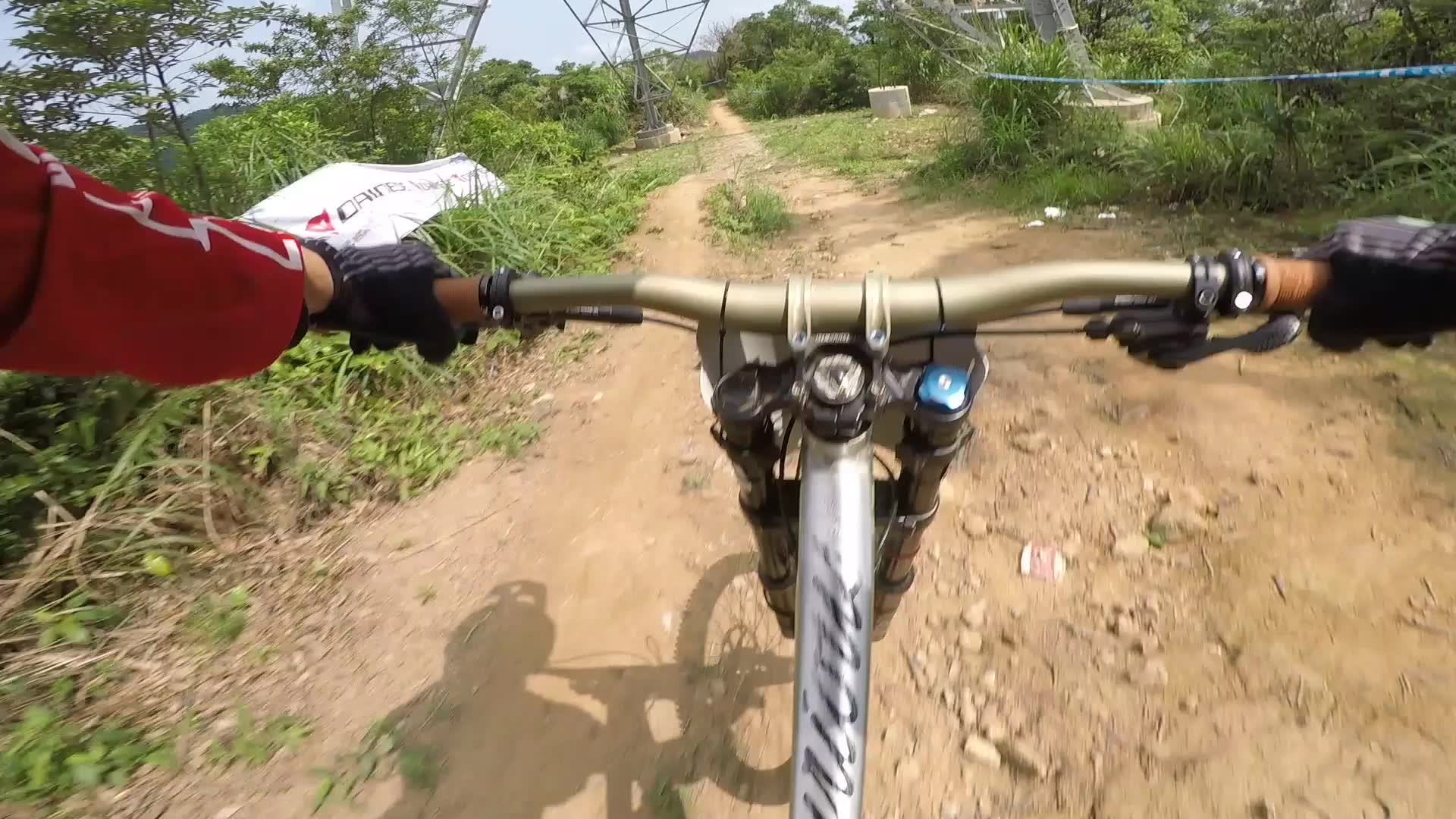 【第一视角】深圳极速道 速降 全程 练习视频