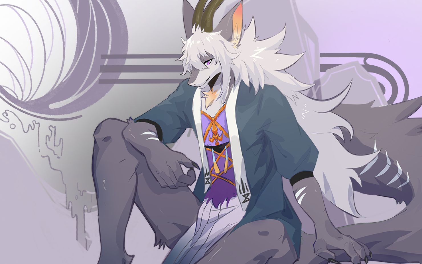 【Furry动态壁纸】大包龙龙哔哩哔哩bilibili