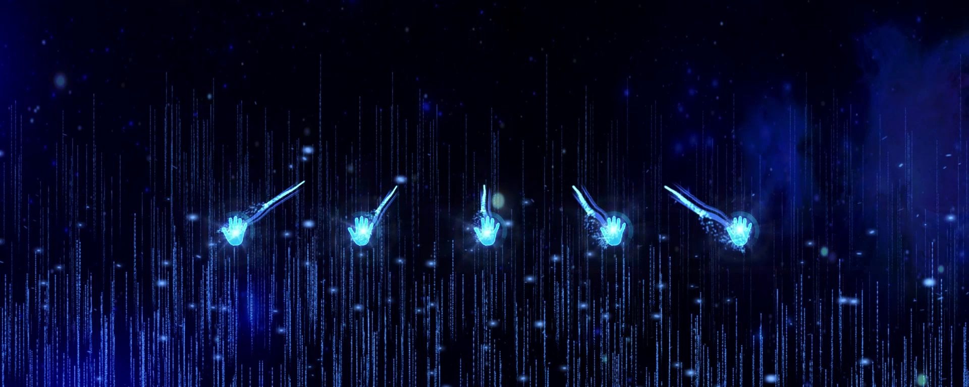 科技感十足超震撼启动仪式视频制作领导互动屏幕