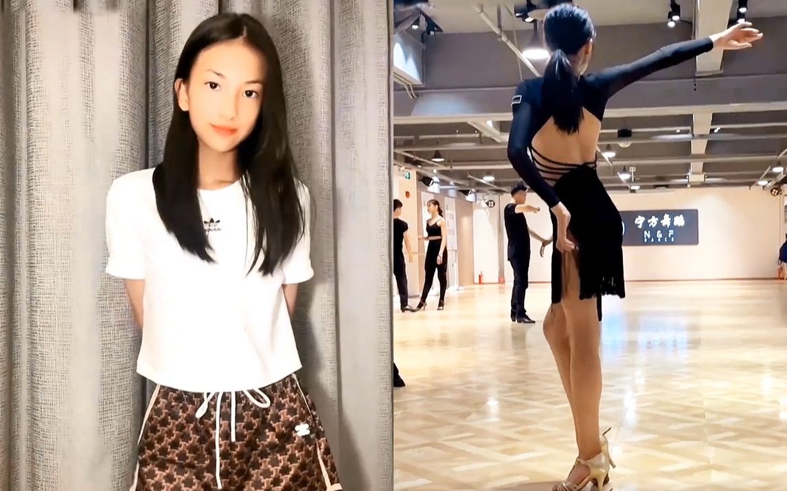 活动作品少年女组赖诗涵拉丁舞训练合集02009