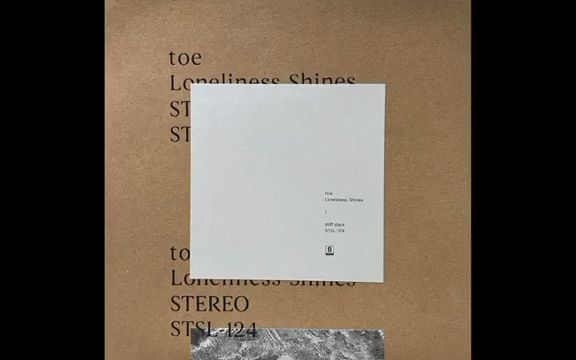 邦楽 toe - Loneliness Shines toe - LONELINESS WILL SHINE - YouTube