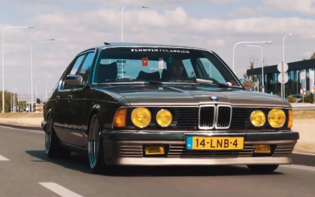 简直不要太美宝马e23姿态复古优雅气质