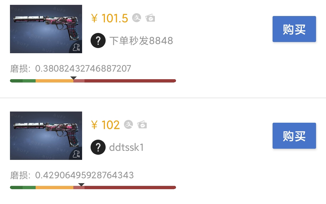 csgo皮肤一览usp