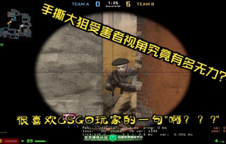 [图]【CSGO】你平常看的随便一枪，在受害者视角究竟有多无力？？？