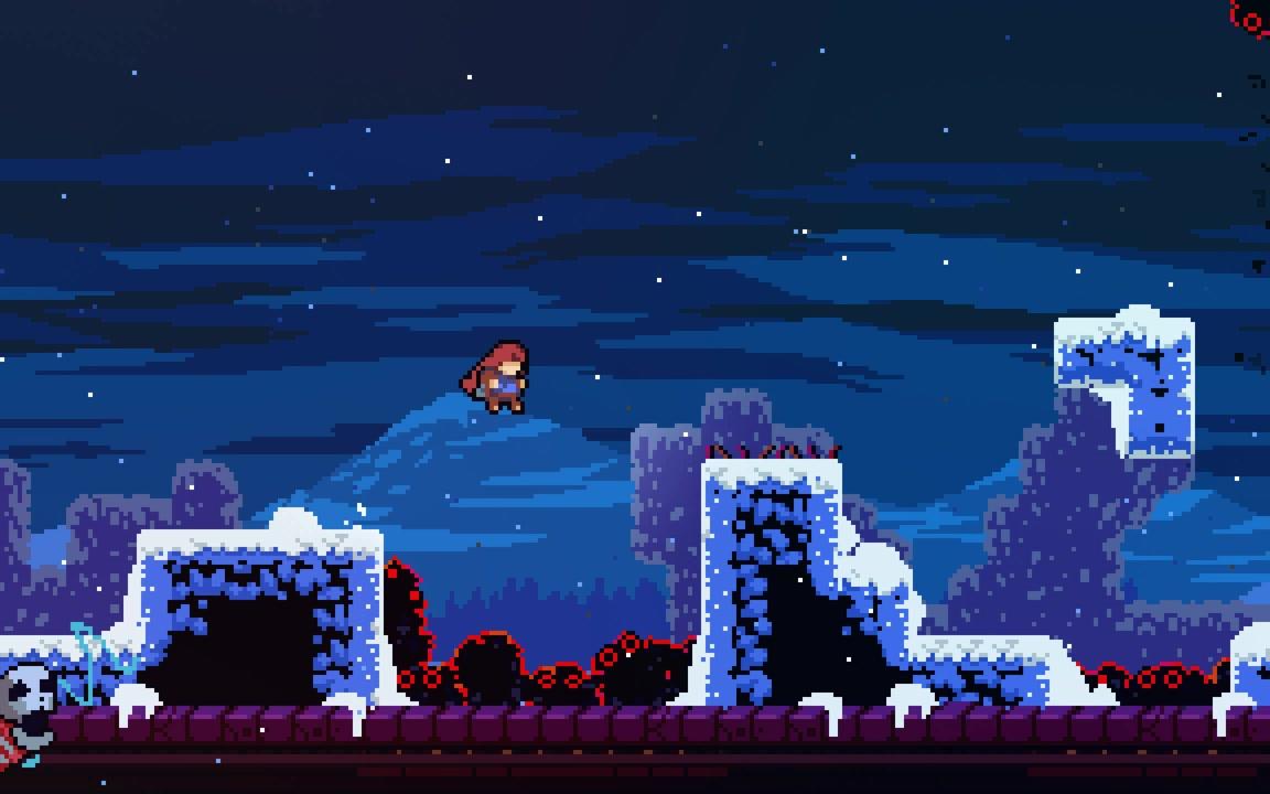 【蔚蓝celeste】第三章打了半天终于boss了_哔哩哔哩 (゜-゜)つロ