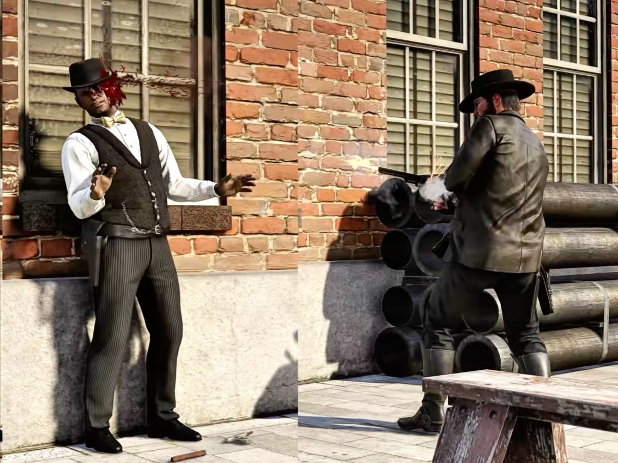 荒野大镖客2 击杀集锦