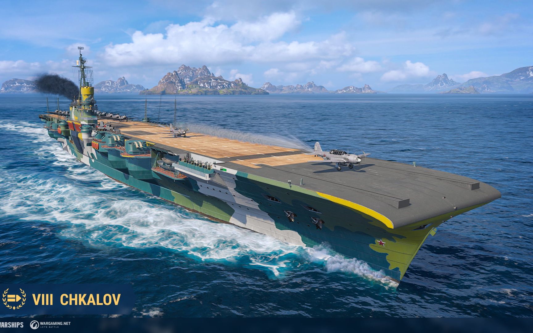 战舰世界欧战天空第1567期特色毛航契卡洛夫