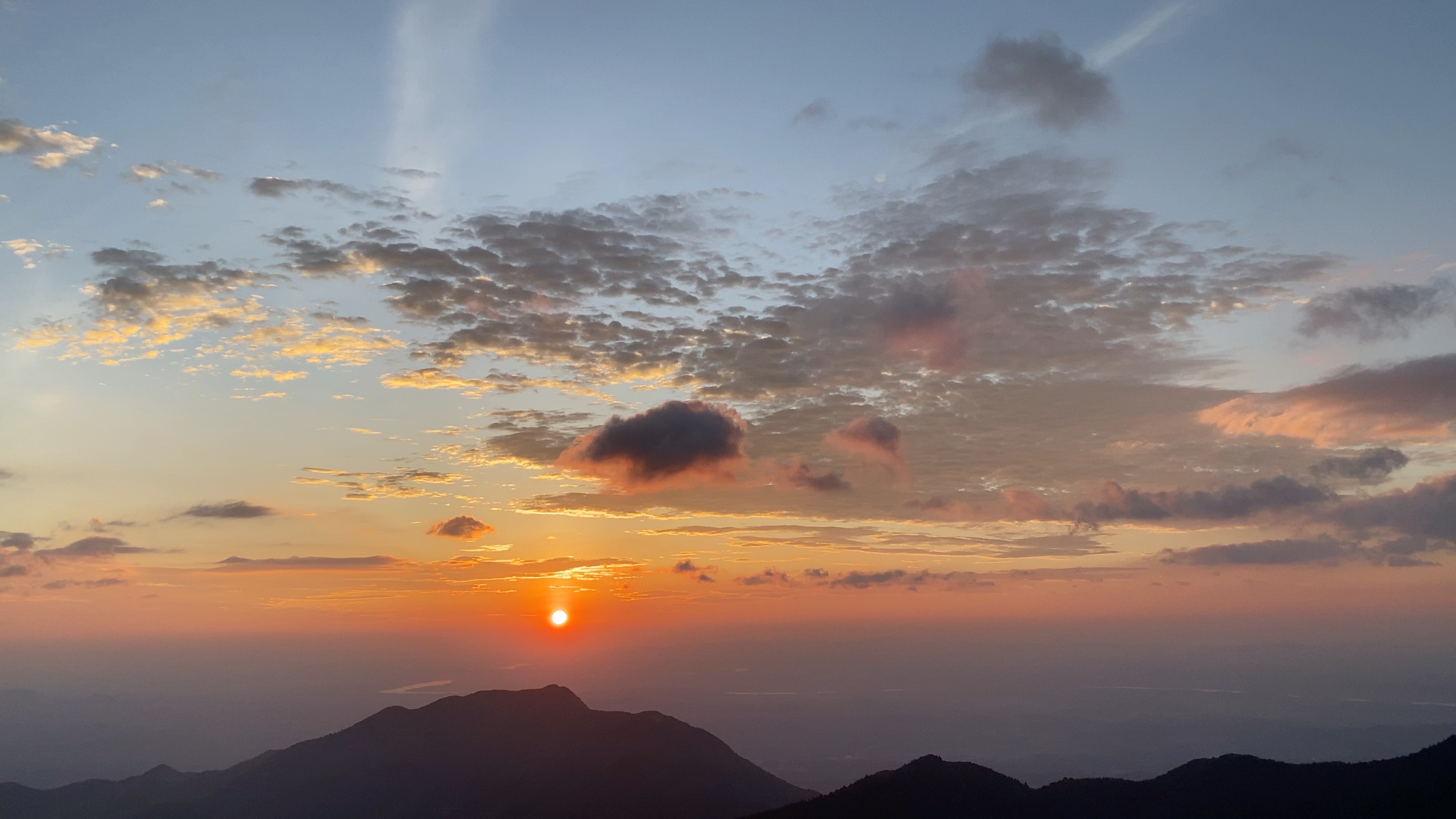 南岳衡山看日出图片