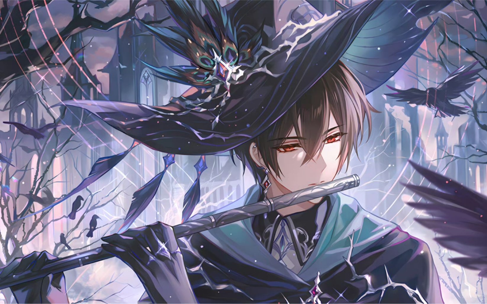 《时空中的绘旅人》230810「若梦群鸦」艾因cr画灵【衔梦吟游】心间