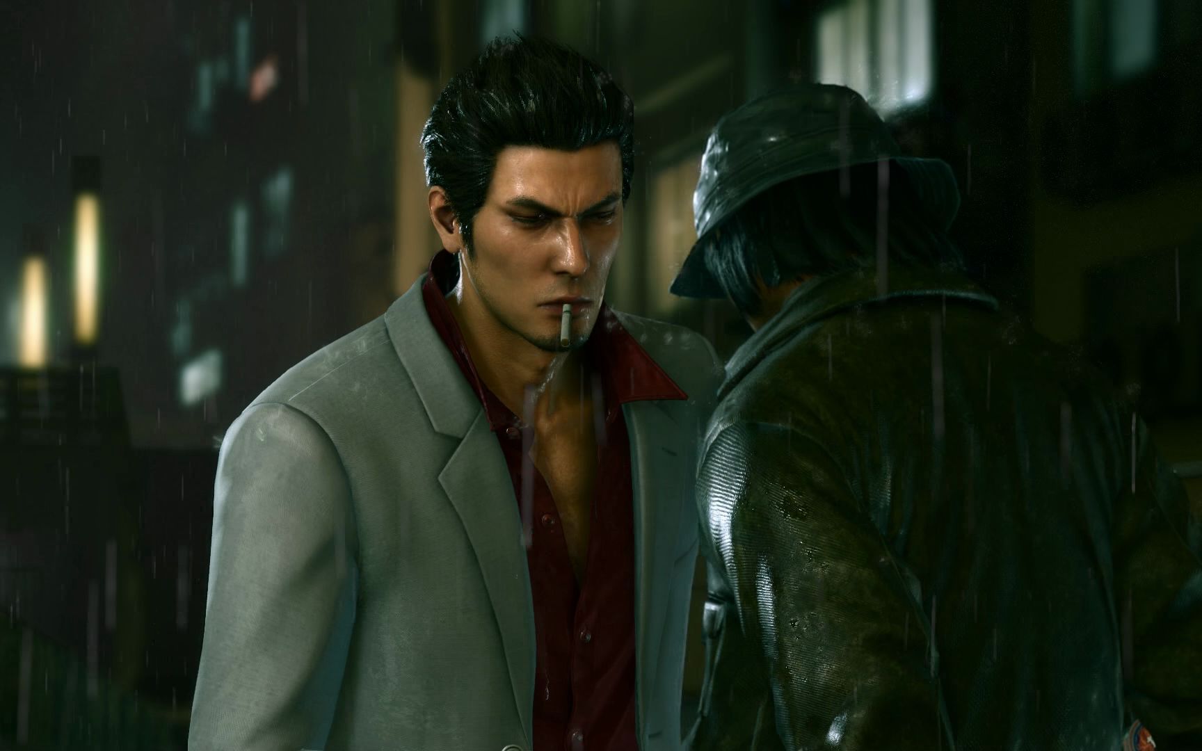 yakuza kiwami 2 如龙极2 桐生雨夜过场cg