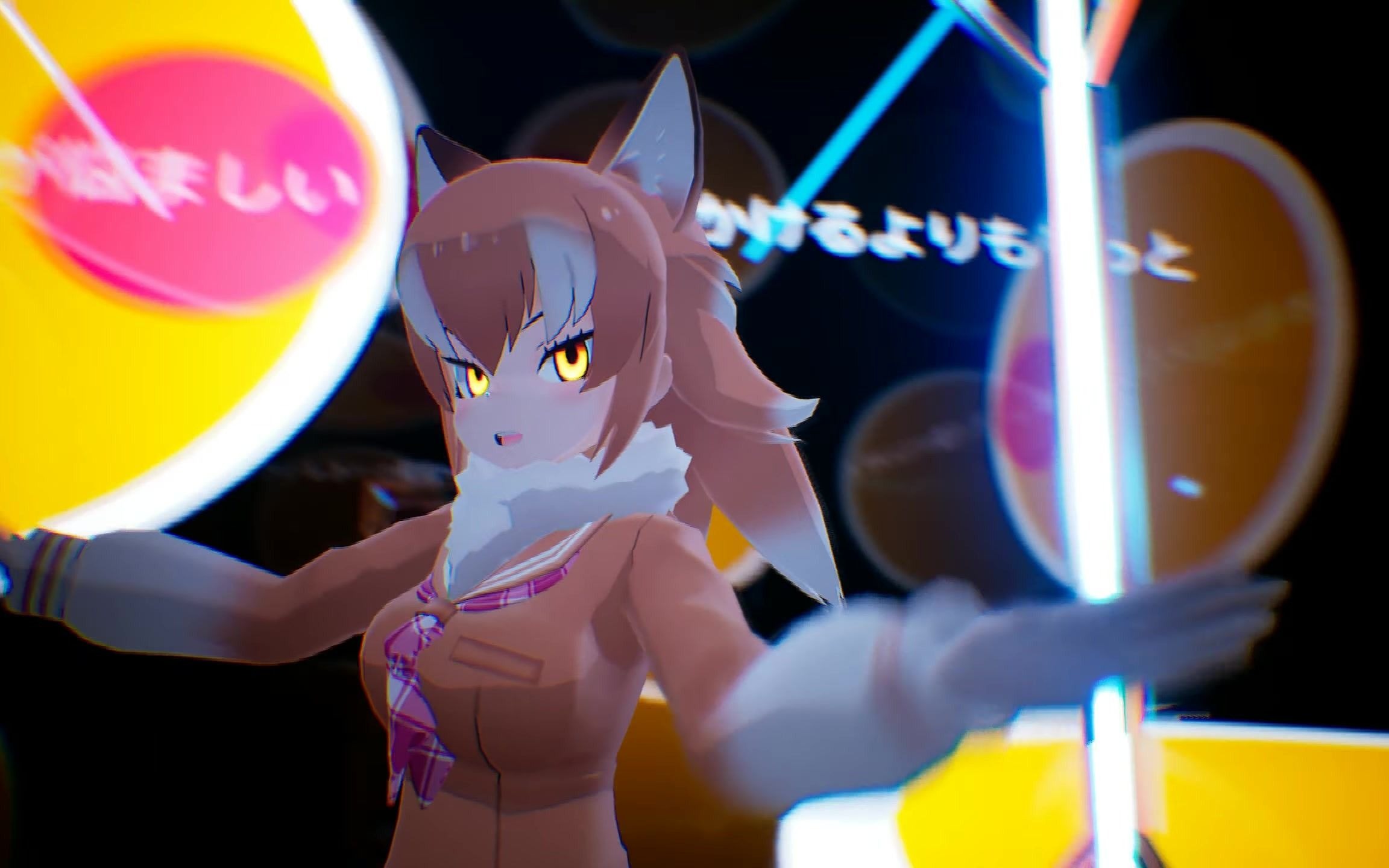 【兽娘动物园mmd】日本狼 - [a]ddiction