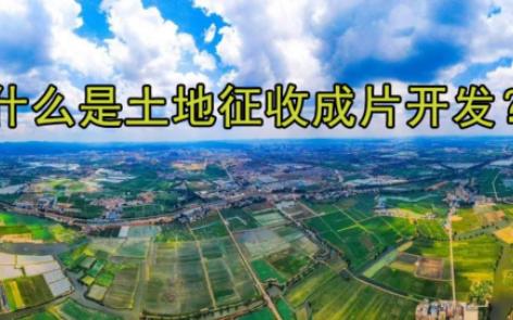 21.什么是土地征收成片开发?