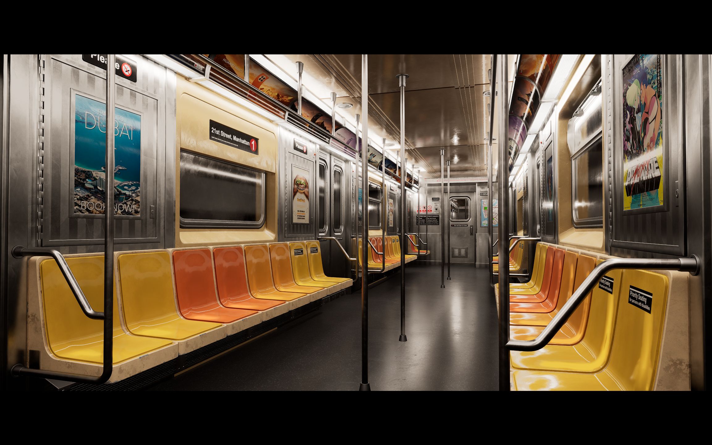 ue5地铁场景练习