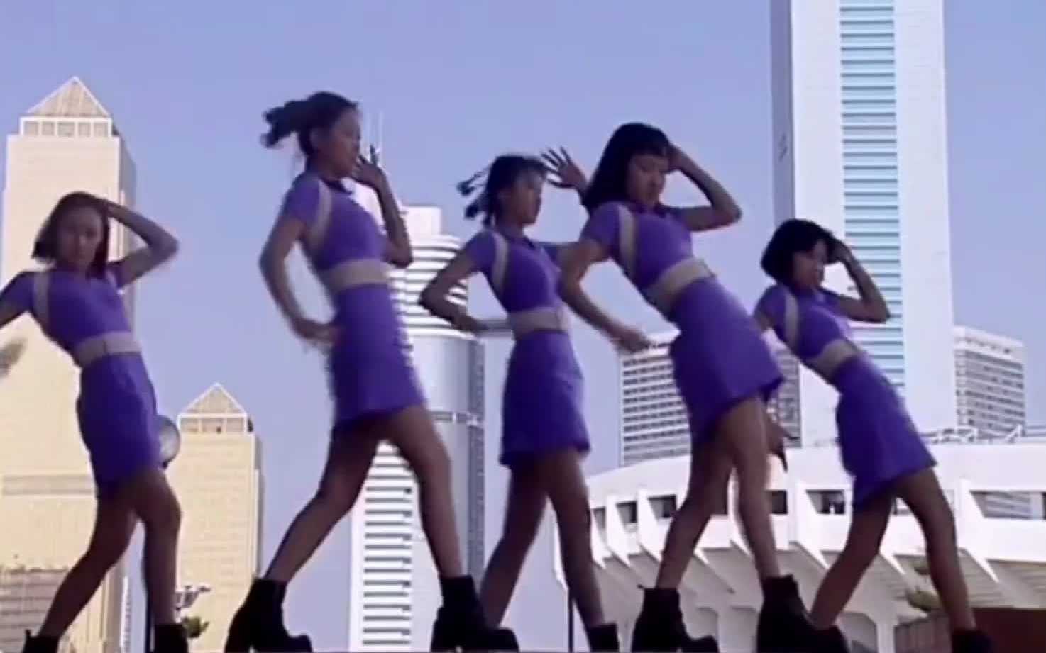 1998年 青春美少女队 背背佳广告歌《快乐宝贝》