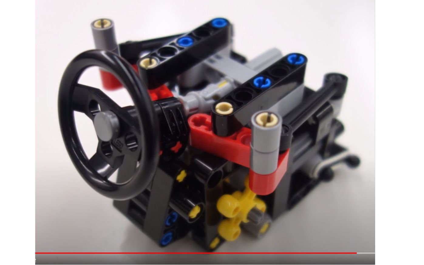 [图]LEGO乐高 Technic科技系列 MOC Paddle Shifting Concept