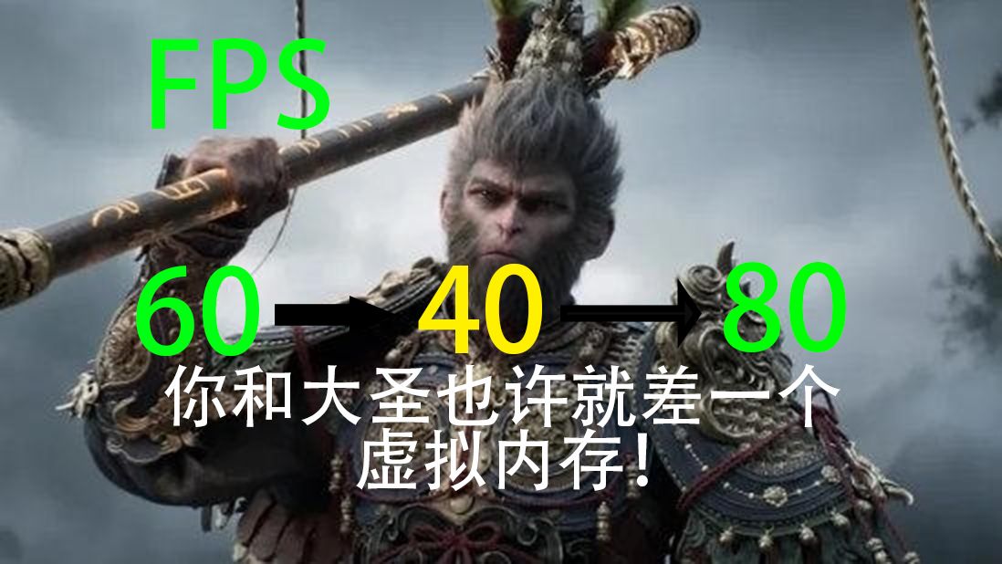黑神话悟空异常卡顿帧数低或到新场面帧数暴降,这里提供一个亲测有用的解决方法。