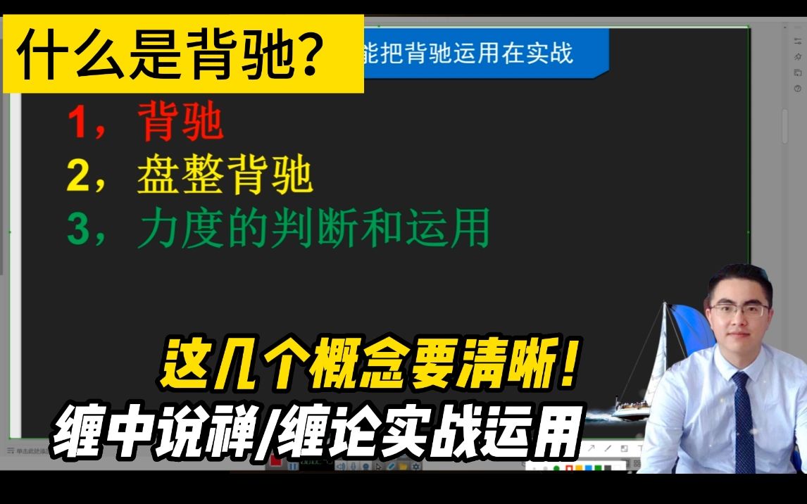 什么是背驰?这个几个概念要清晰!缠论实战运用干货分享哔哩哔哩bilibili