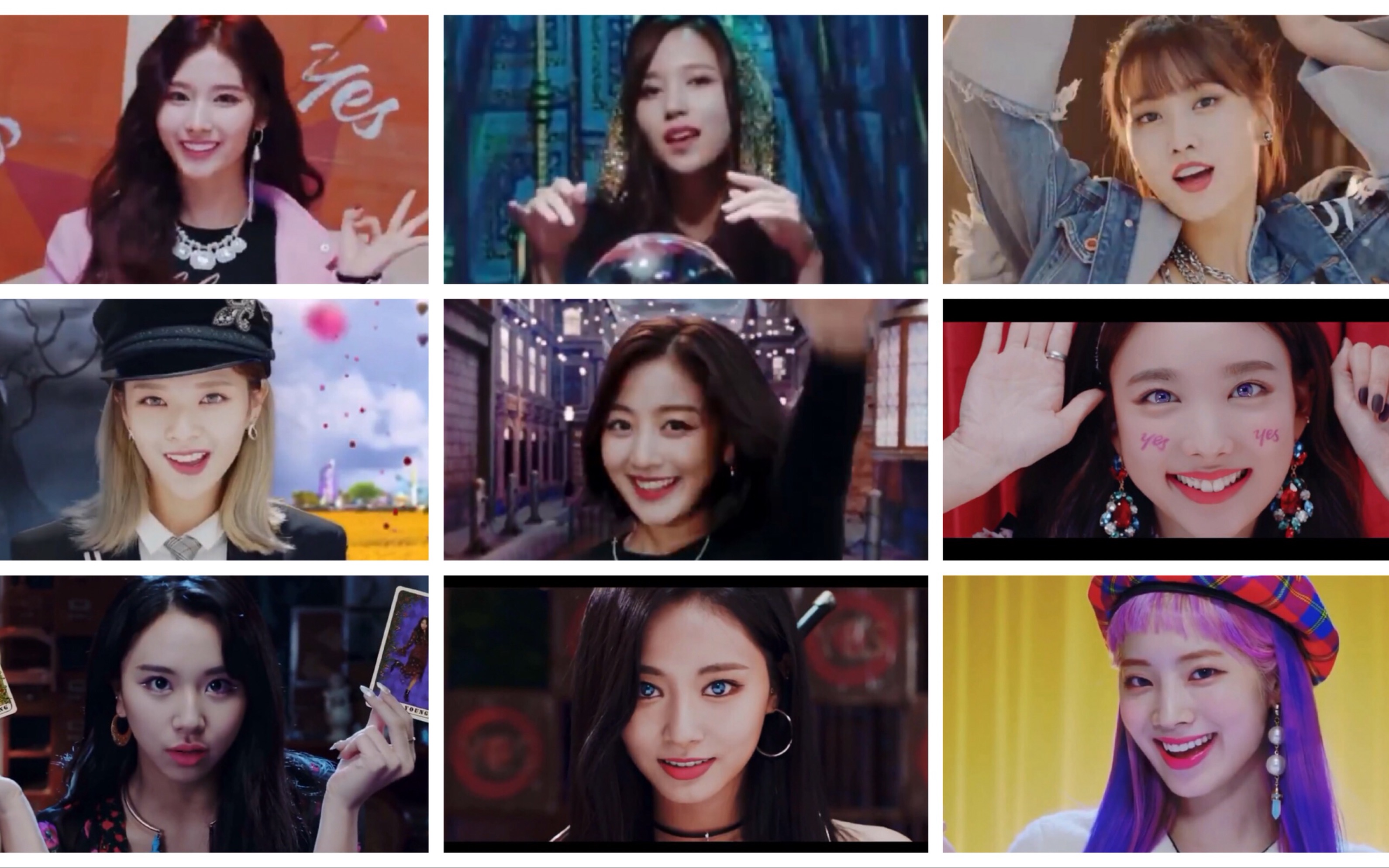 【twice】 yes or yes mv 舞台 直拍 合集(更至181125 人歌