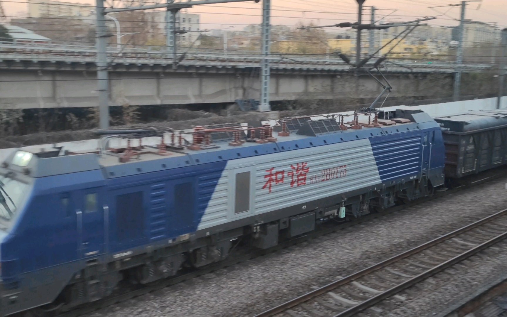 [京沪铁路]12月24日摄 11310 hxd2b-0175