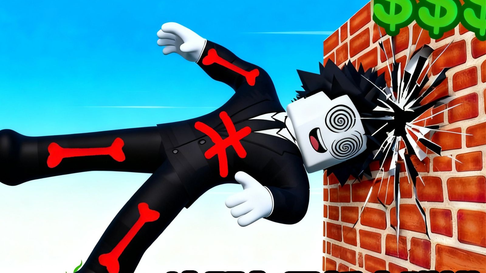 我要摔断朋友上亿根骨头来成为有钱人！ROBLOX