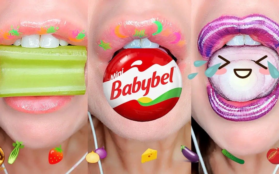 157. @satisfying lips 咀嚼音 声控 asmr