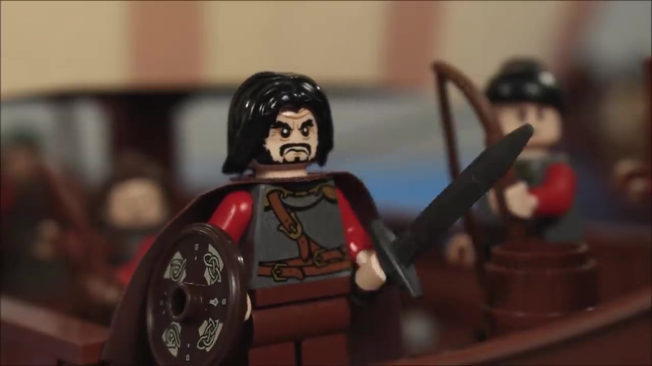 搬定格动画乐高维京海盗斯沃德战役