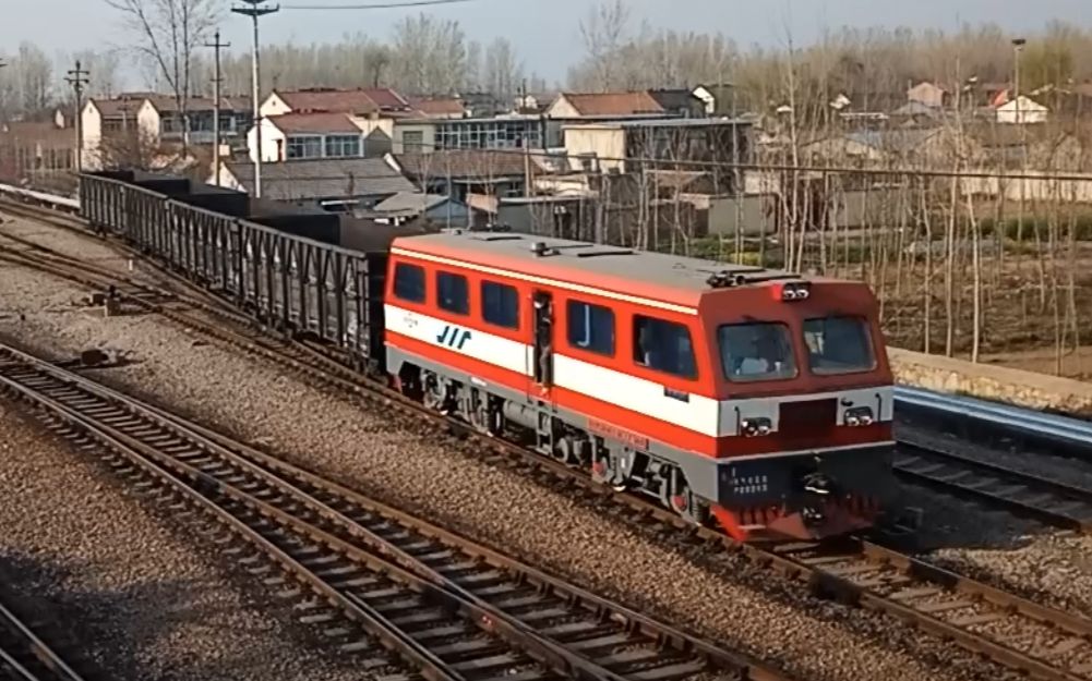 【徐沛铁路】拿金鹰轨道车当调机使唤的迷惑作业日常_哔哩哔哩_bili