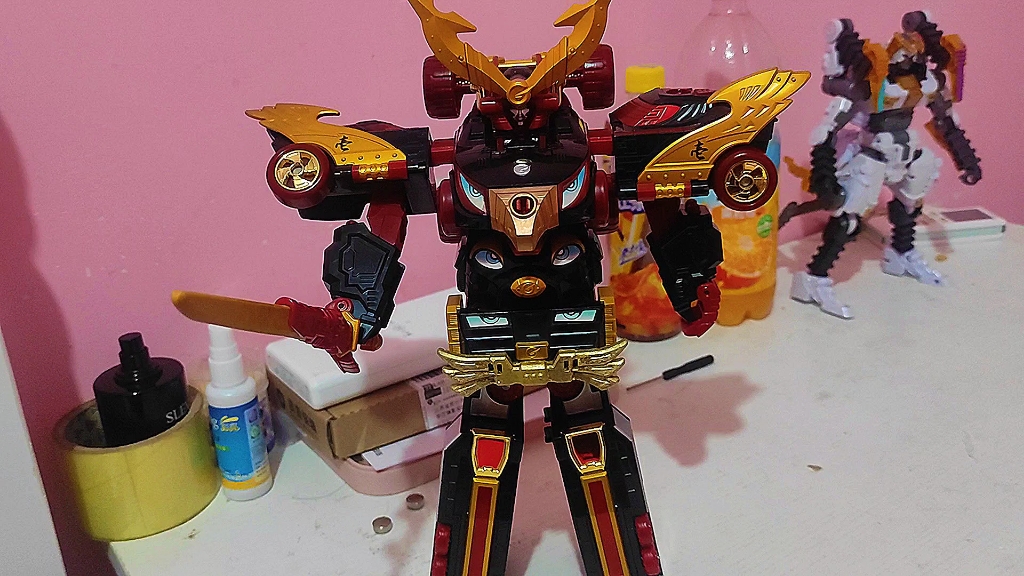 炎神战队炎神大将军dx胡子是翻模件,花了540买的大将军