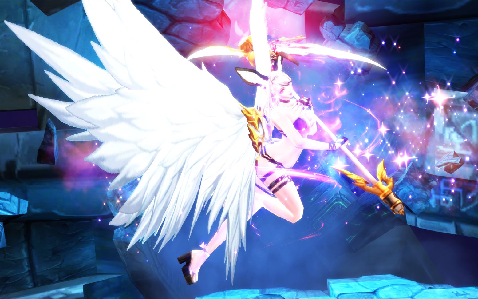 【白妃】疾风之刃2000w女王25秒强化修炼石