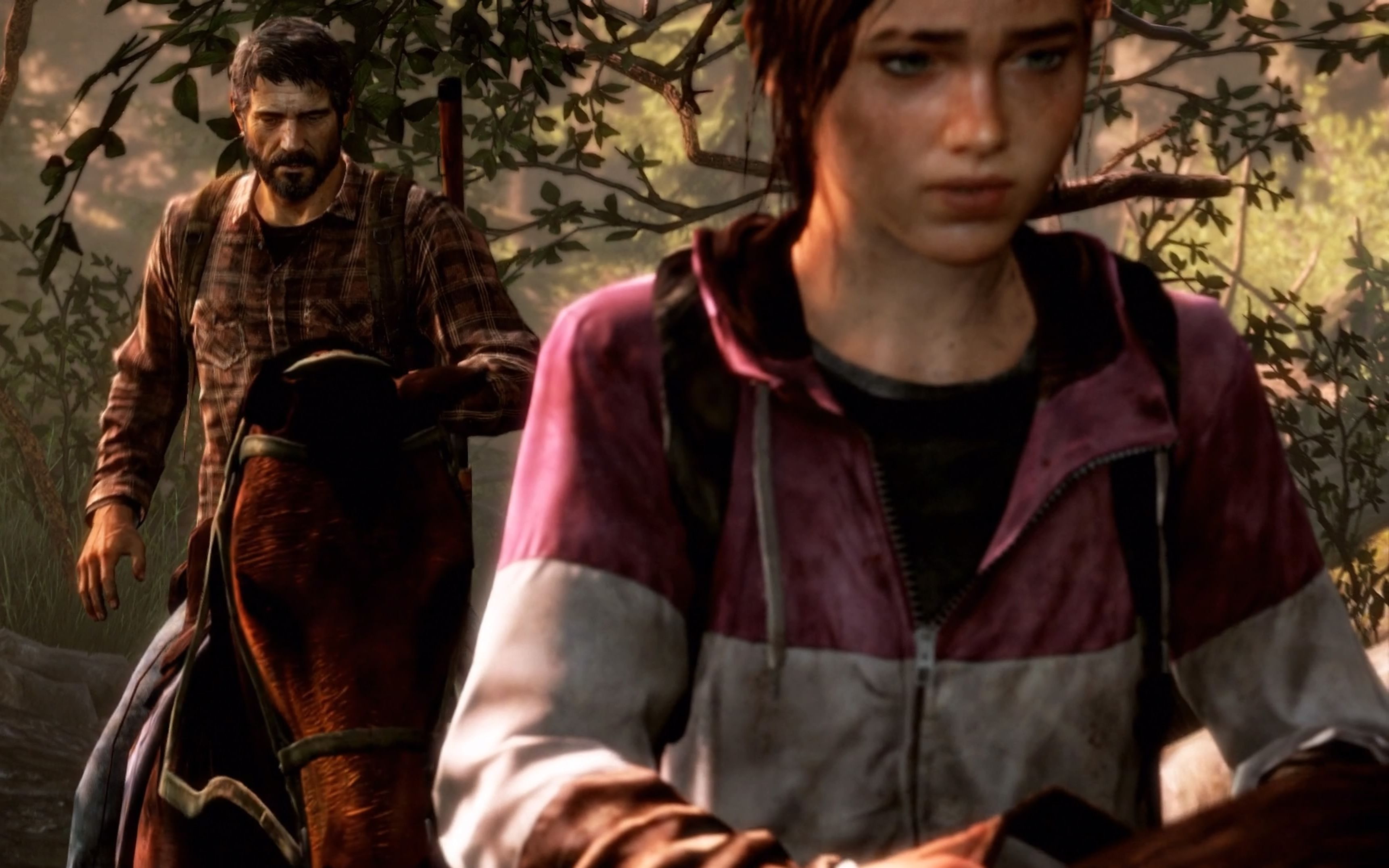 最后生还者1当乔尔骑马找艾莉时吉他声响起the last of us64