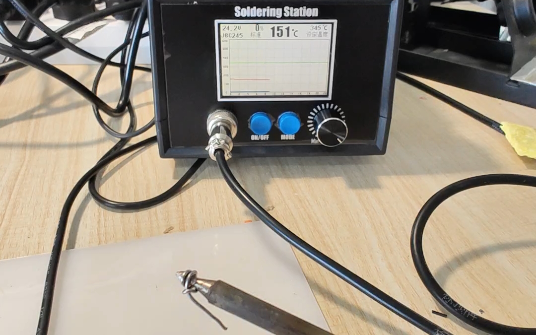 jbc245 t12烙铁 化锡测试
