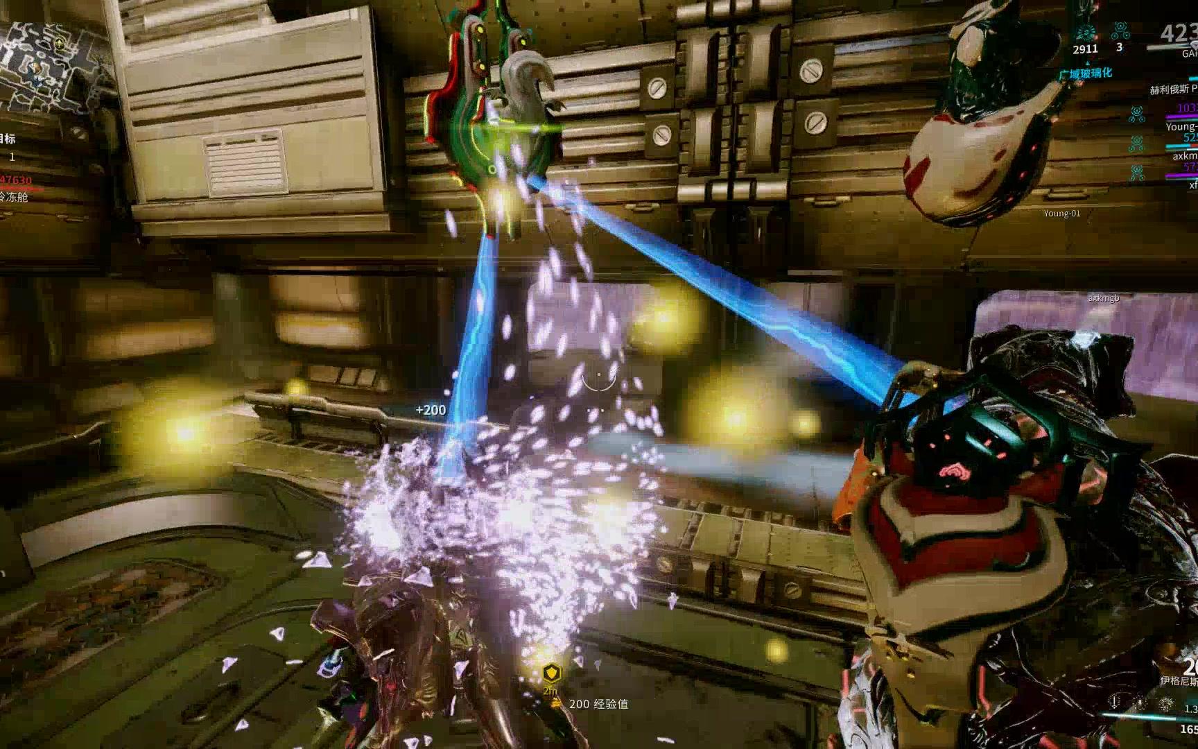 [老叹的warframe] 万物皆可地图炮之娱乐向玻璃甲地图炮_哔哩哔哩 (゜