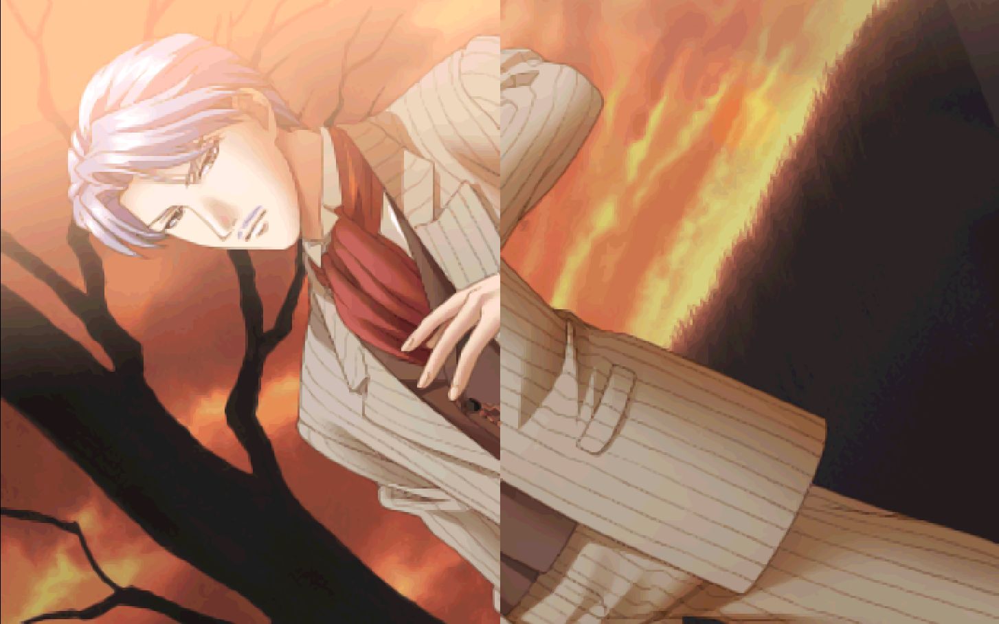 【由之游】心跳回忆gs~1st love~冰室零一-cg-学园话剧演出