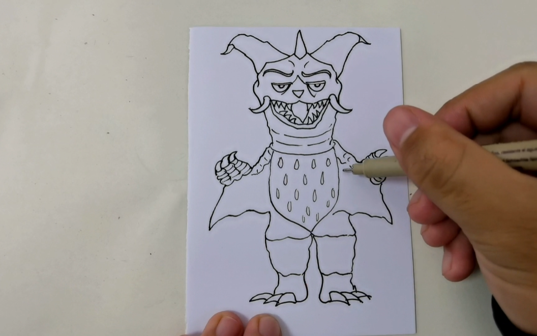 奥特曼里最难画的怪兽图片