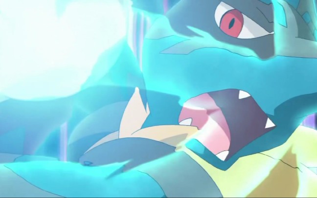 【精灵宝可梦】mega路卡利欧vs超极巨化怪力