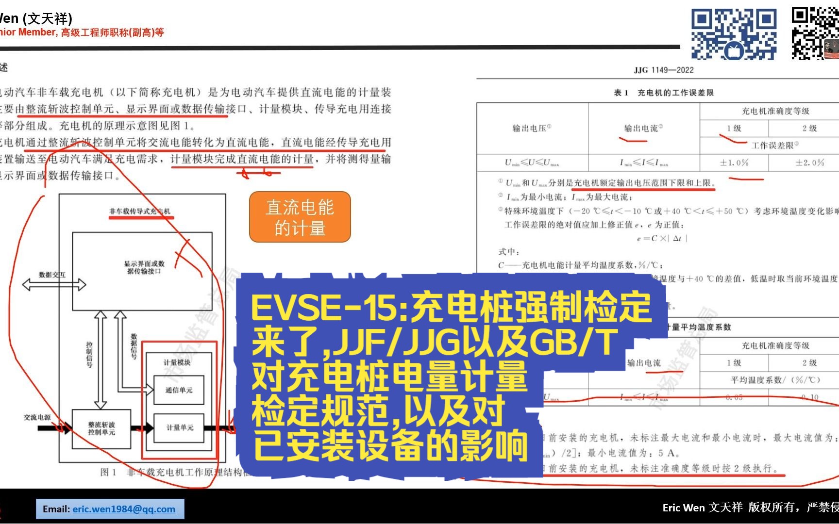 [图]EVSE-15:充电桩强制检定来了,JJF/JJG以及GB/T对充电桩电量计量检定规范,以及对已安装设备的影响