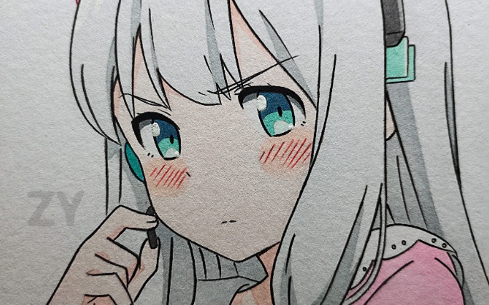 和泉纱雾临摹