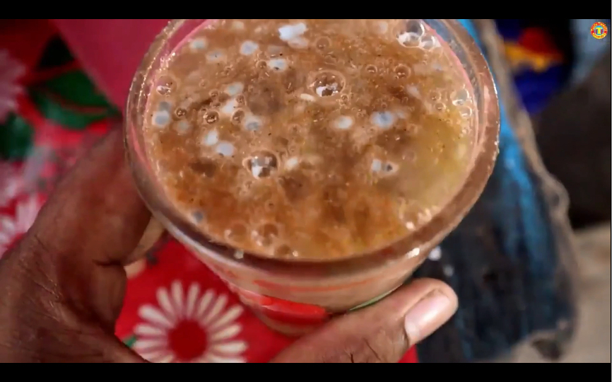 印度美食芦荟汁干净又卫生多少带点臭