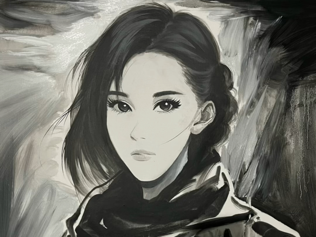 那个女孩永远停留在了蛇沼鬼城,停在了寻找西王母国的路上#画画#阿宁