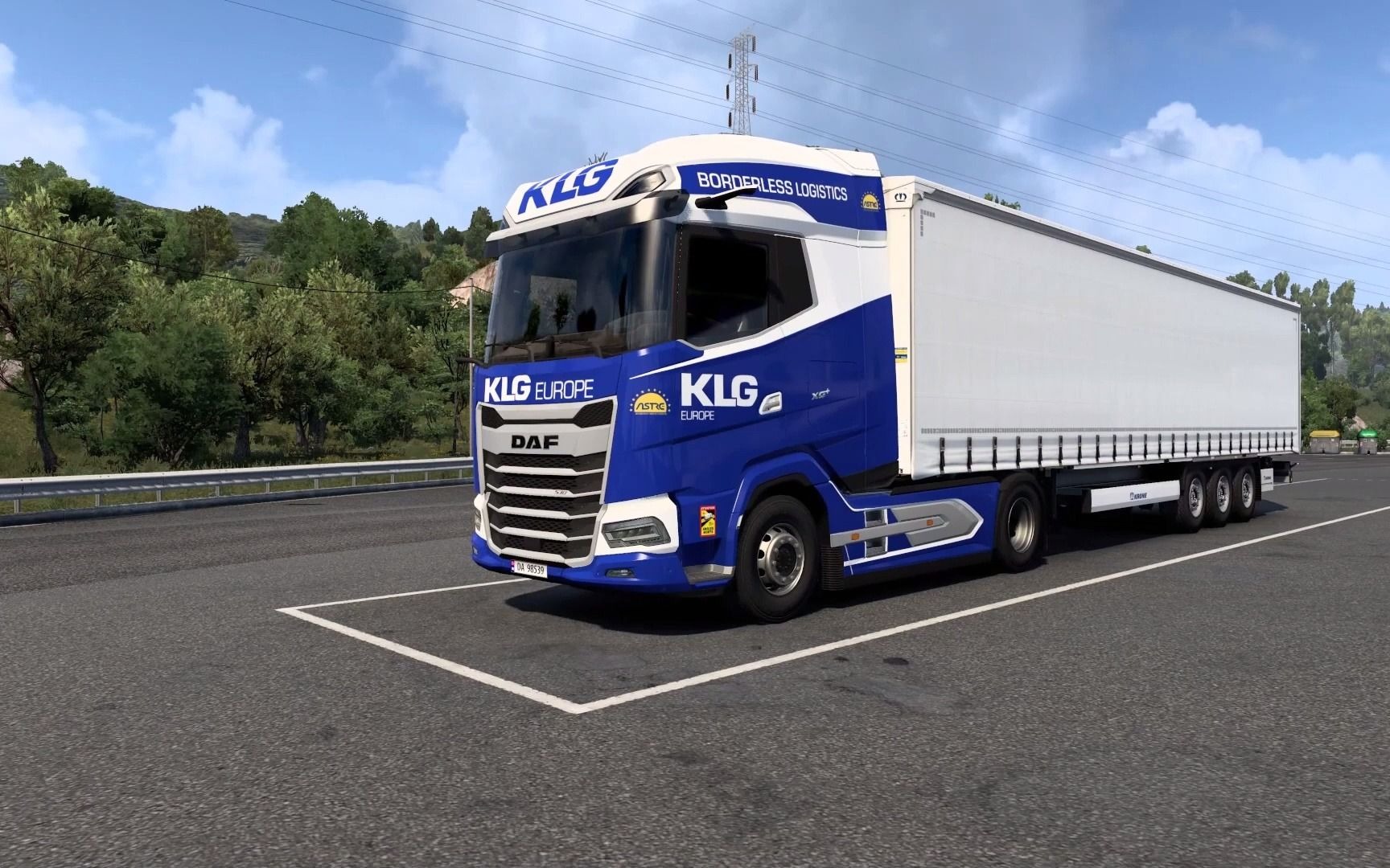 欧卡2mod:全新达夫xg/xg 开管声音模块 ets2 1.