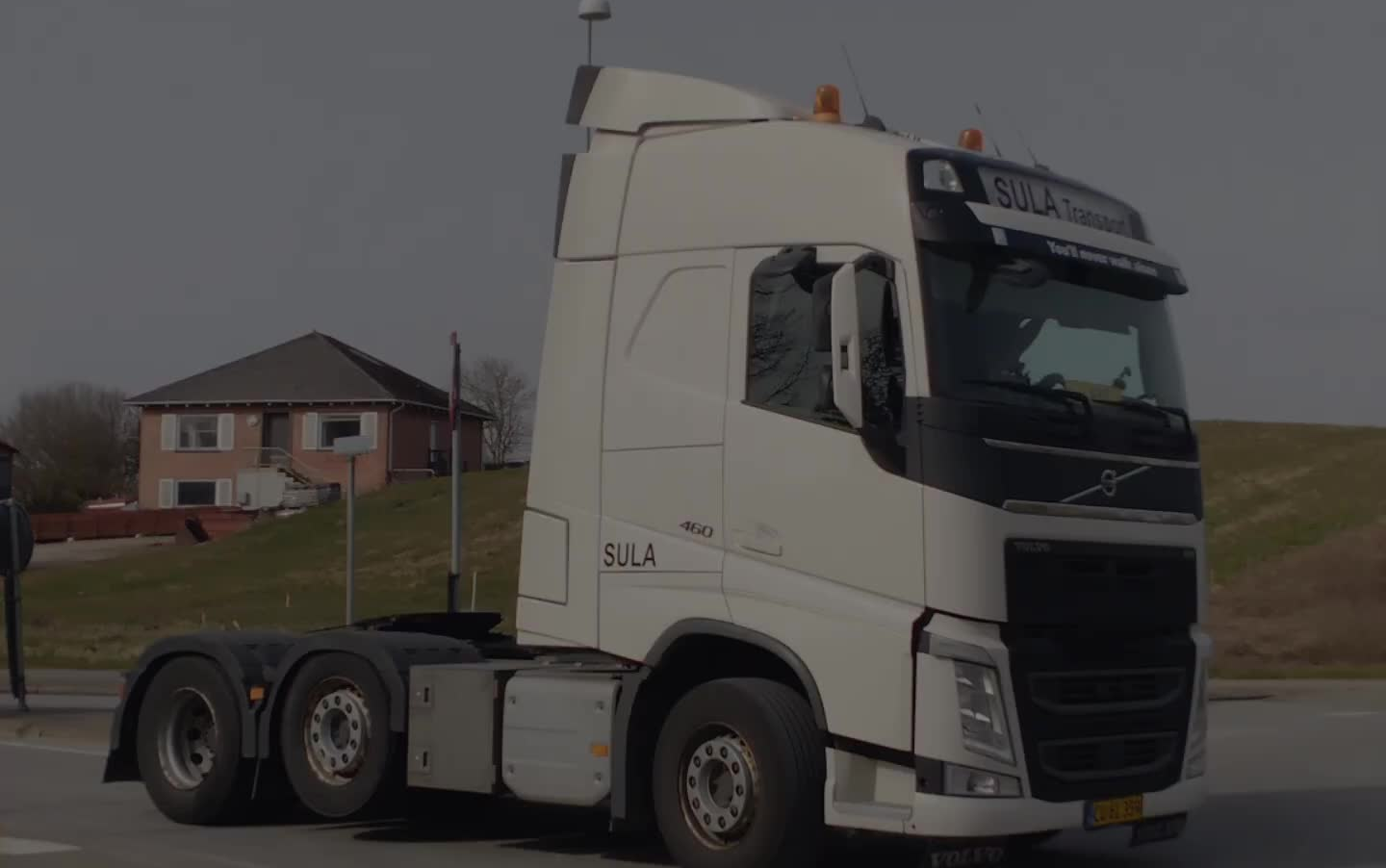 【欧洲卡车】拍摄卡车在丹麦编号 34_哔哩哔哩_bilibili