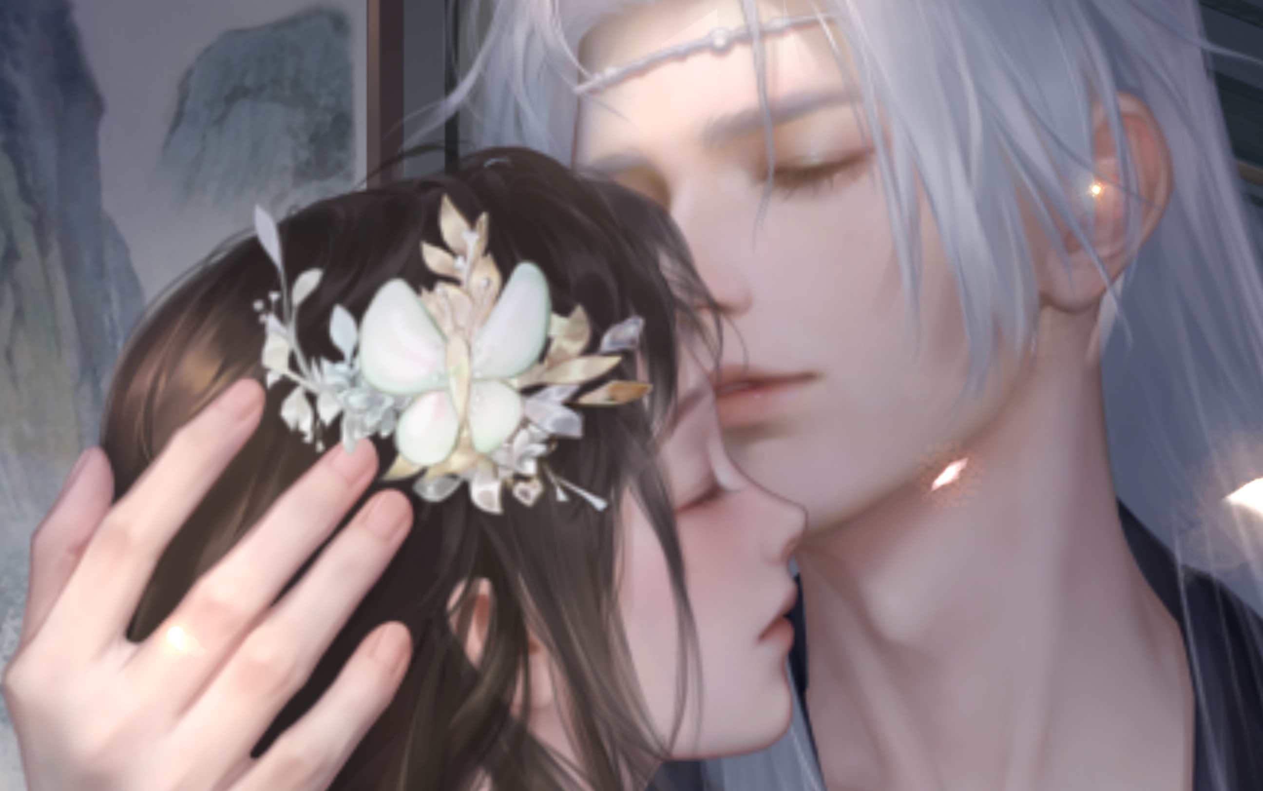 【灵猫传】七夕沈既明限定卡 诺不轻许 你们神仙都是这样疗伤的嘛