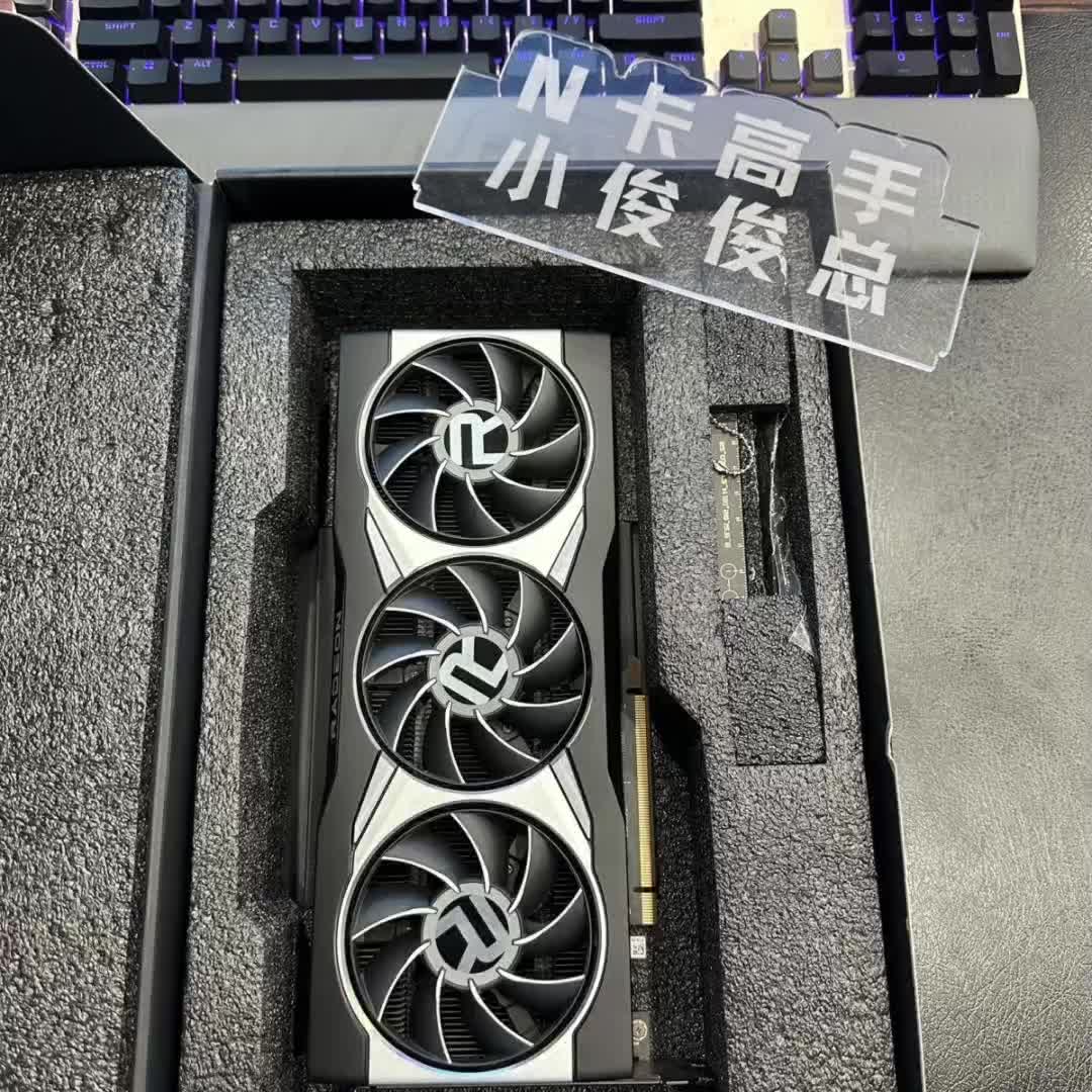 原盒rx6800xt公版amd顯卡16g顯存獨立顯卡建模渲染剪輯視頻顯卡